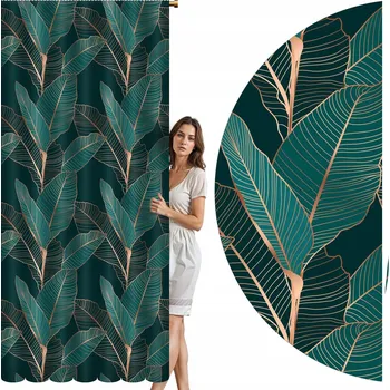 Obraz HOTOVÉ ZÁCLONY NA ŽABKY S ŘASÍCÍ PÁSKOU 140X240 ZÁVĚS VZOR 003 ZKRÁCENÍ