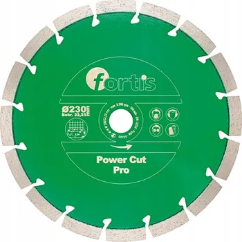 Řezný kotouč Diamantový kotouč Fortis Power Cut Pro 180 mm