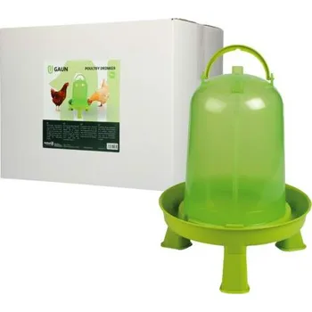 GAUN napáječka pro drůbež s nožičkami 1.5 l – Green Lemon