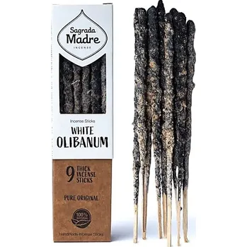 Vonná tyčinka Bylinné vonné tyčinky - Bílé olibanum 9 ks, doba hoření 45-55 minut, délka tyčinky 17 cm