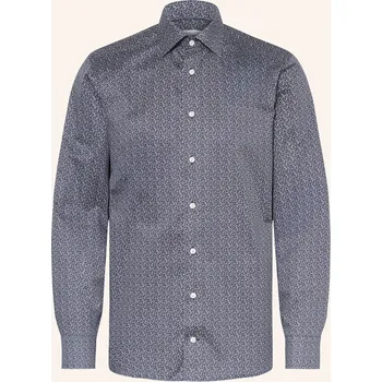 Pánská košile Eton Pánská Košile Slim Fit, tmavě modrá / bílá, 39