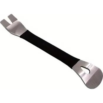 Nářadí pro automobil Nerezový nástroj na demontáž autorádia a čalounění 20x3 cm Páčidlo pro interiérové panely Klipový rozpěrák pro auto a moto opravy