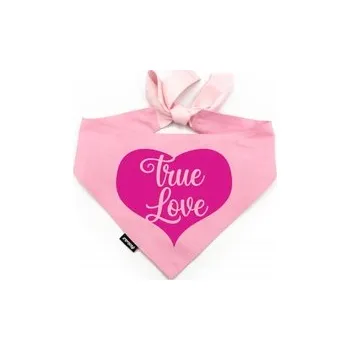 Nákrčník Bandana/Šátek Psiakrew růžový L