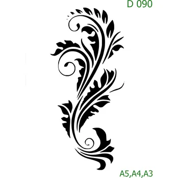 Šablona D 090 - A5 , Nelepící folie