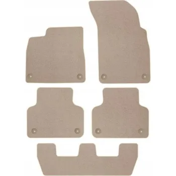 autokoberec Velurové autokoberce Edecor, sada 5 kusů