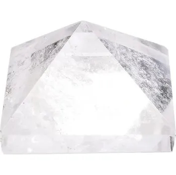 Přírodní křišťálová pyramida Čirý křišťál 20–25 mm Krystal pro meditaci Léčivý kámen Reiki Čakry Minerál Dekorace Domácí oltář
