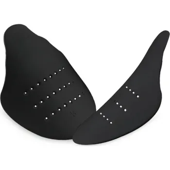 Přípravek pro údržbu obuvi Chrániče proti záhybům obuvi pro muže Velikost 40–46 Tvarovací štíty do bot TPE materiál Ochrana před deformací Šetrné k obuvi černá