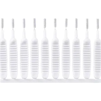 Pomůcka pro obuv a oblečení 10 ks Čisticí kartáč 6x0,5 cm Proti ucpání Sprchová hlavice Klávesnice Telefon Otvory a štěrbiny Nylonový kartáč Hloubkové čištění Prachu a nečistot