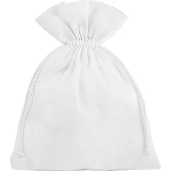 Pytle na odpadky 3 ks Bavlněné pytle 30 x 40 cm - bílé