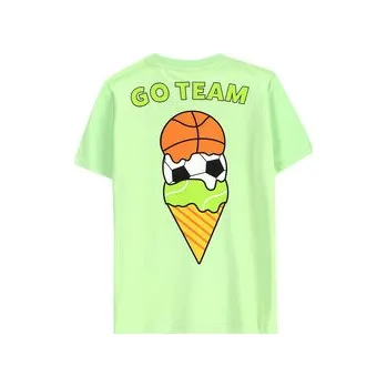 Pánské oblečení Coccodrillo T-Shirt WC5143213VBD Zelená Regular Fit 128