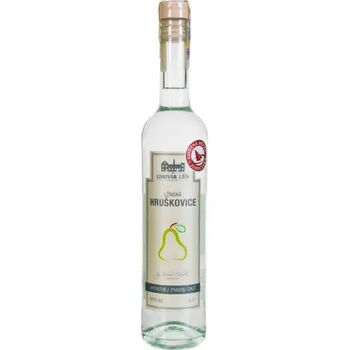 Pálenka Lžín Hruškovice 50% 0,5 l (holá láhev)