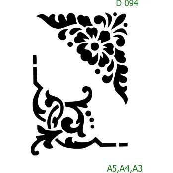 Šablona D 094 - A4 , Lepící fólie