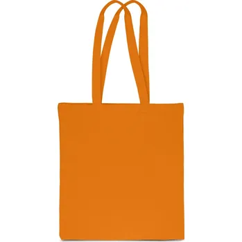 1 ks. Bavlněná taška 38 x 42 cm s dlouhými uchy - oranžová