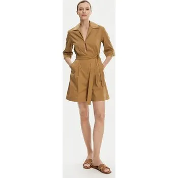Dámský overall Max Mara Beachwear Overal Canard 2516241019 Hnědá Regular Fit 38
