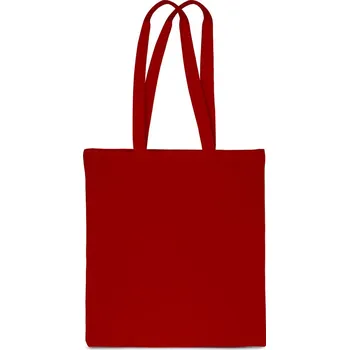 1 ks. Bavlněná taška 38 x 42 cm s dlouhými uchy - červená