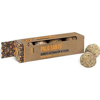 Vonný olej Prémiové vykuřovací bomby - Palo Santo 4 ks prémiových vykuřovadel Sagrada Madre