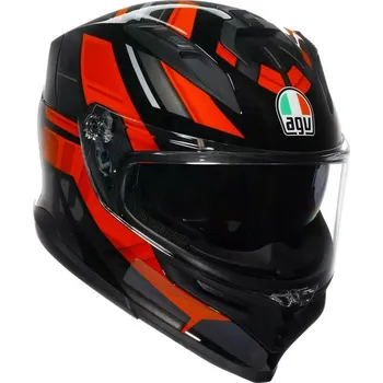Helma na motorku AGV přilba K-7 Taurax black/red - L