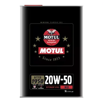 Motorový olej MOTUL Motorový olej Classic 20W50 5L