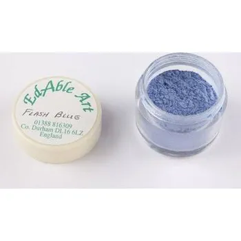 Potravinářské barvivo Prachová barva Flash Blue - Edable Art