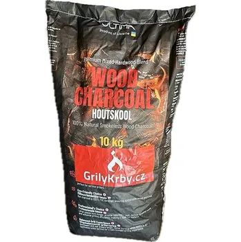 Příslušenství pro gril GRILKRBY Dřevěné uhlí Premium 10 kg