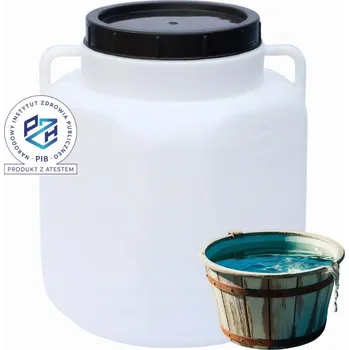 Sud Nádoba na dešťovou vodu 50 l, 61 x 36 cm, bílá