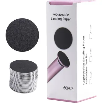 60 ks brusné kotouče 180 zrnitost pro elektrický pilník na nohy Odstranění zrohovatělé kůže Péče o chodidla Pedikúra náhradní disky