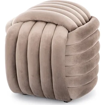 Taburet Taburet béžový BRUNI VELVET