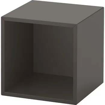 Knihovna Ikea EKET regál, tmavě šedá, 35x35x35 cm
