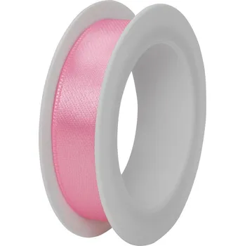 Stuha Stuha taftová růžová 15mm x 3m (6,- Kč/m) (Stuha taftová růžová, oboustranná)