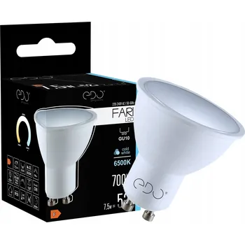 Žárovka LED žárovka EDO FARI GU10 7,5 W studená bílá