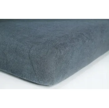 Prostěradlo FROTÉ PROSTĚRADLO S GUMOU 160x200 GRAFITOVÉ