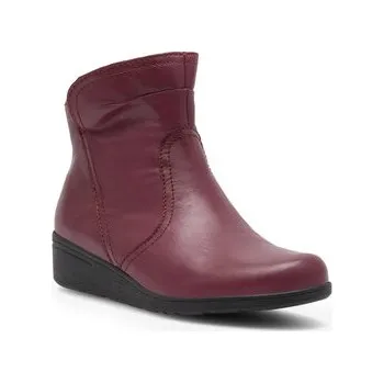 Dámská obuv Polokozačky Go Soft WI16-JANE ZULA-02 Bordó 36