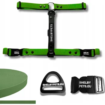 Postroj pro psa VODĚODOLNÉ POSTROJE PRO VELKÉHO PSA GUARD PVC BIOTHANE S I WOOFY HARNESS