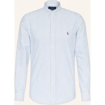 Pánská košile Polo Ralph Lauren Pánská Košile Oxford Slim Fit, bílá / tmavě...