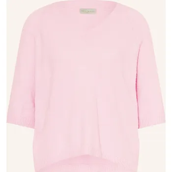 Dámský svetr Milano Italy Dámský Svetr S 3/4 Rukávem, růžová, 42