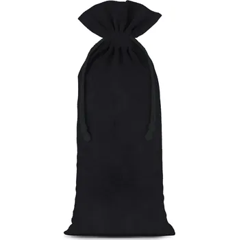 Dárková taška 10 ks Bavlněné Sáčky 13 x 27 cm - černý