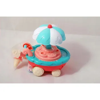 Hračka pro nejmenší Interaktivní Zábava ZMRZLINOVÝ STÁNEK VOZÍK (13 CM) Sladké Dobrodružství na Kolech!