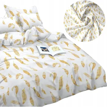 Povlečení Sada Povlečení 3D 140x200 1x70/80 Peříčka Bavlněný Satén 2459