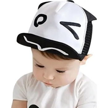 Kšiltovka Dětská kšiltovka černobílá 2