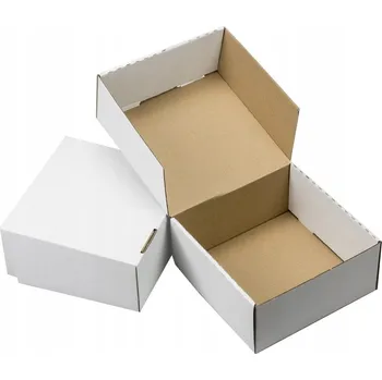 Obalový materiál Kartonová krabice skládací 17 cm x 17 cm x 8 cm, 365 g/m2, 100 ks