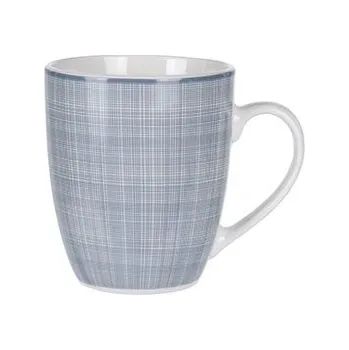 H&L Hrnek Jeans 350ml, modrošedá