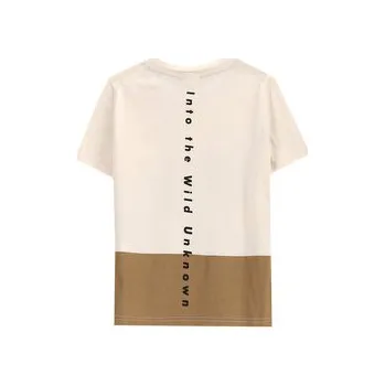 Pánské oblečení Coccodrillo T-Shirt WC5143205WBK Béžová Regular Fit 116