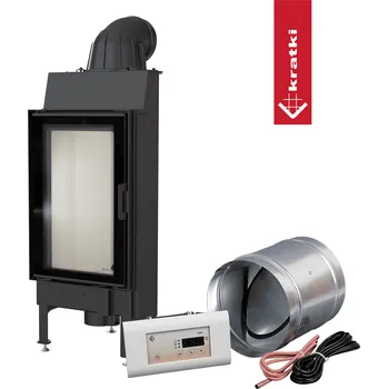 Krbová vložka Kratki Inteligentní krbová NADIA 9 kW Ø 200