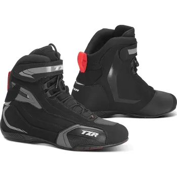Moto obuv TXR Boty na motorku Xline 46 (Krásné nízké moto boty z Micro syntetické kůže, uvnitř s podšívkou pro regulaci teploty a anatomickou stélkou.)