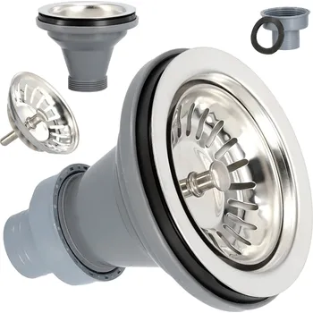 Sifon Vypouštěcí sifon Sítko Kadeřnické mytí Fitinky AK-S-57