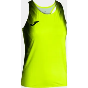 Dámské tričko Dámské sportovní tílko JOMA ELITE XI TANK TOP FLUOR YELLOW BLACK Velikost: XL, Barva: AMARILLO FLÚOR-NEGRO