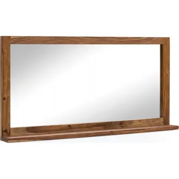 Zrcadlo Velké koupelnové zrcadlo z palisandru Kao 130x65 - SKLADEM