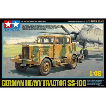 Plastikový model Heavy Tractor SS-100 (Tamiya 1:48)