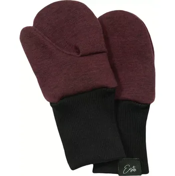 Rukavice ESITO | Palcové rukavice zateplené Warmkeeper ZOE Garnet - vínová / 1 - 2 roky