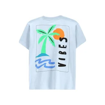 Pánské oblečení Coccodrillo T-Shirt WC5143216VBD Světle modrá Regular Fit 146